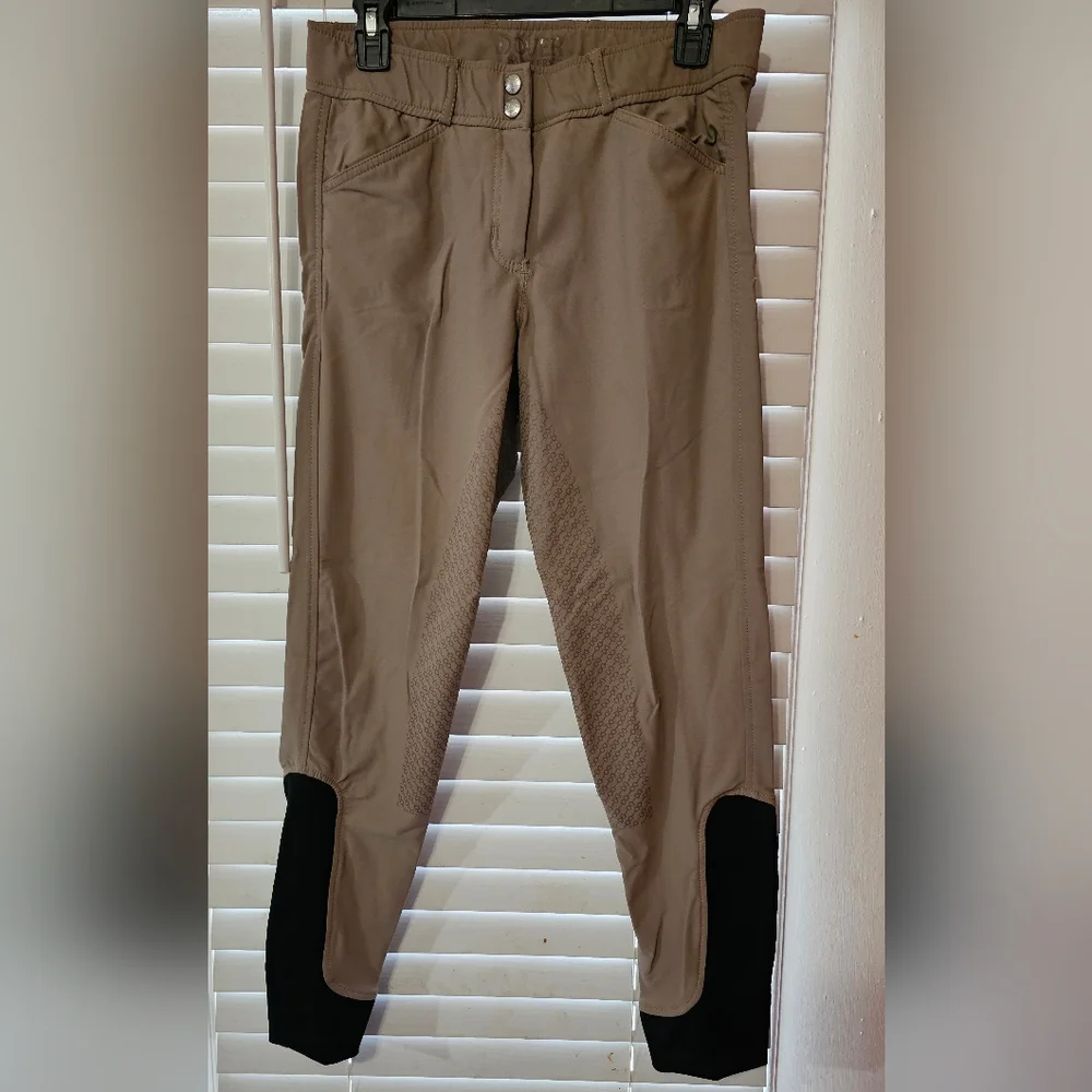 Dover Saddlery Tan Riding Pants - Picture 2 of 8